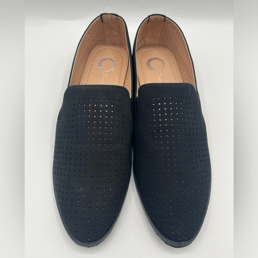 Journee Collection Womens Lucie Tru Comfort Foam Slip On Almond Toe Loafer Flats - Picture 5 of 7